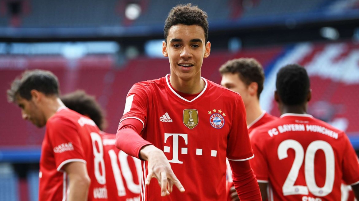 Tiền vệ Jamal Musica đang tỏa sáng ở Bayern Munich khi mới 18 tuổi
