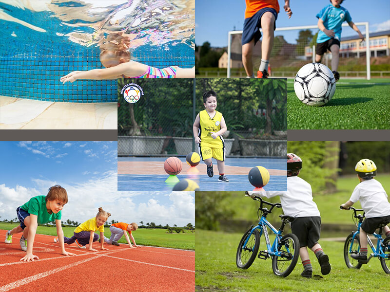 Điểm qua những môn thể thao thích hợp cho trẻ em