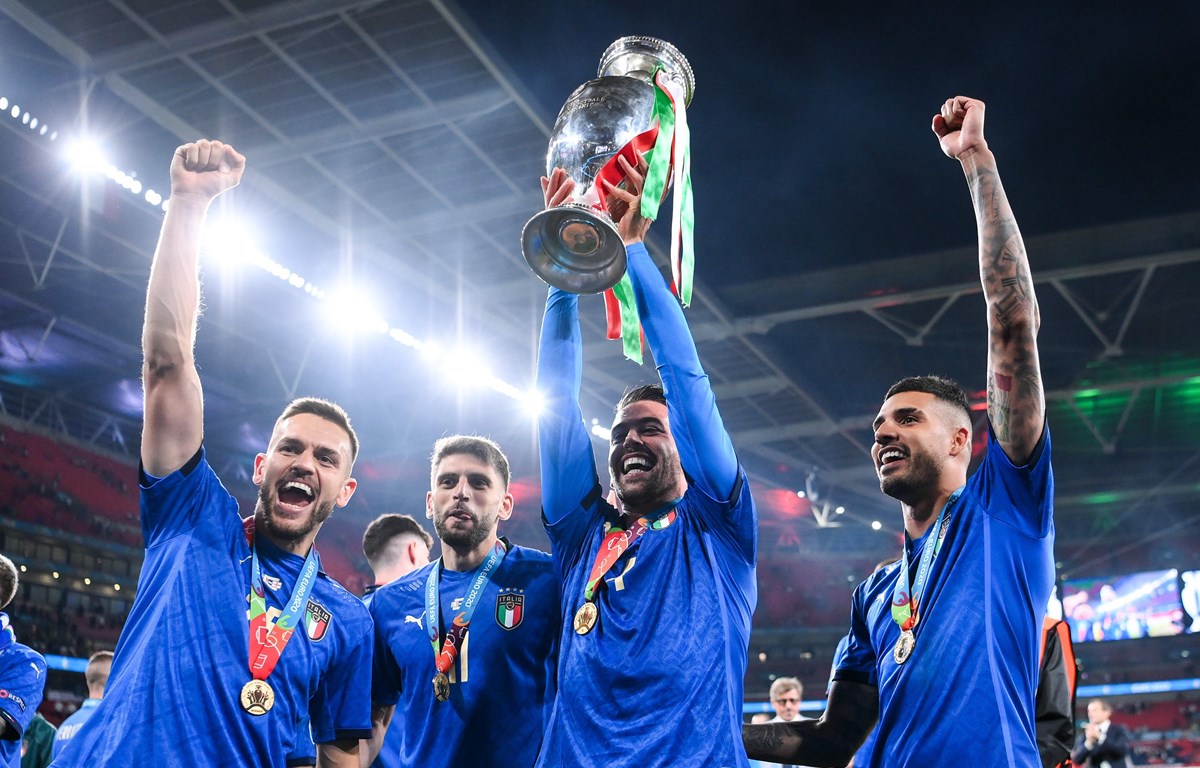 Italia giành được ngôi vương EURO 2020 là một bất ngờ lớn với làng bóng đá thế giới
